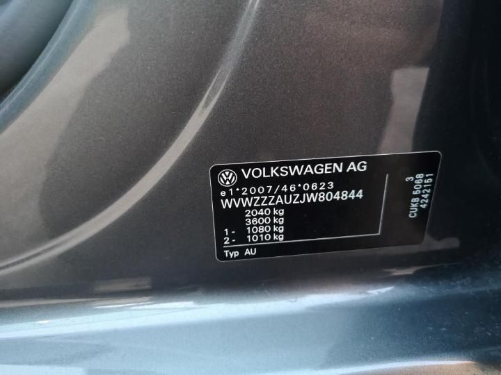 Photo 8 VIN: WVWZZZAUZJW804844 - VOLKSWAGEN GOLF 