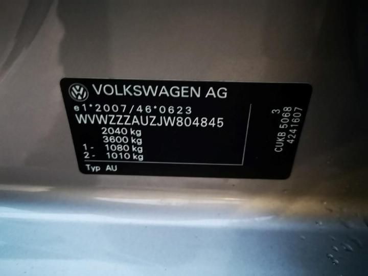 Photo 20 VIN: WVWZZZAUZJW804845 - VOLKSWAGEN GOLF 