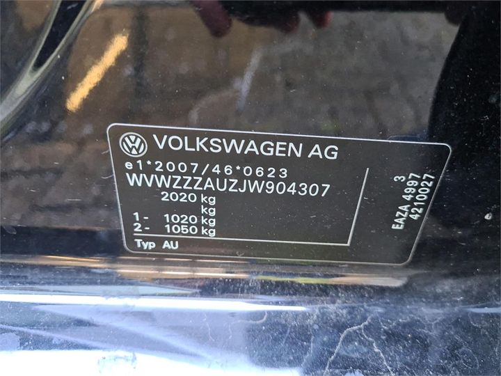 Photo 15 VIN: WVWZZZAUZJW904307 - VOLKSWAGEN GOLF 