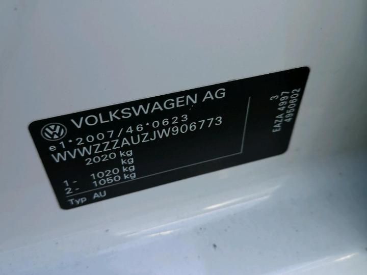 Photo 8 VIN: WVWZZZAUZJW906773 - VOLKSWAGEN GOLF 