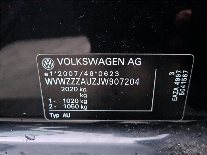 Photo 15 VIN: WVWZZZAUZJW907204 - VOLKSWAGEN GOLF 