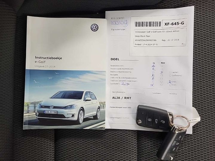 Photo 12 VIN: WVWZZZAUZK8902386 - VOLKSWAGEN GOLF 