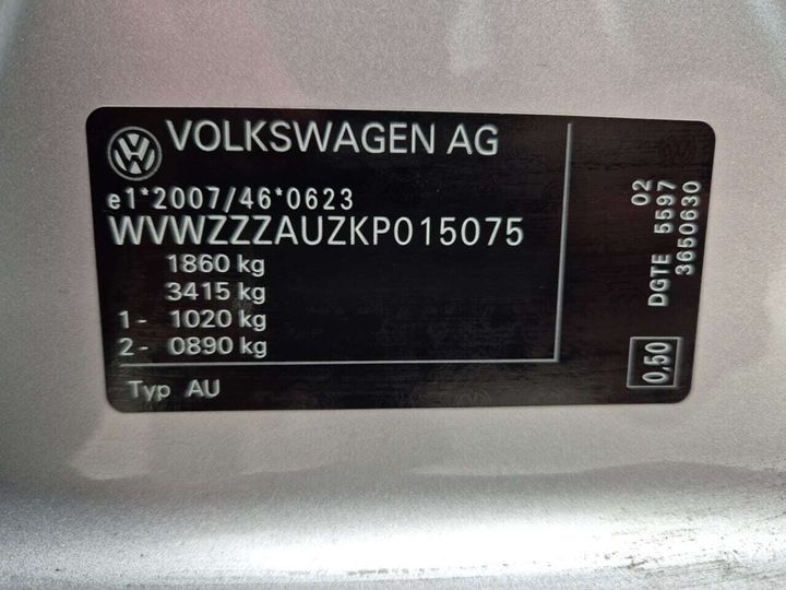 Photo 21 VIN: WVWZZZAUZKP015075 - VOLKSWAGEN GOLF 