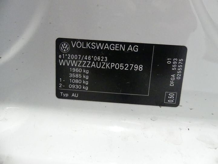 Photo 3 VIN: WVWZZZAUZKP052798 - VOLKSWAGEN GOLF VII 