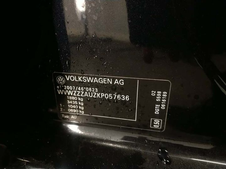 Photo 23 VIN: WVWZZZAUZKP057636 - VOLKSWAGEN GOLF 