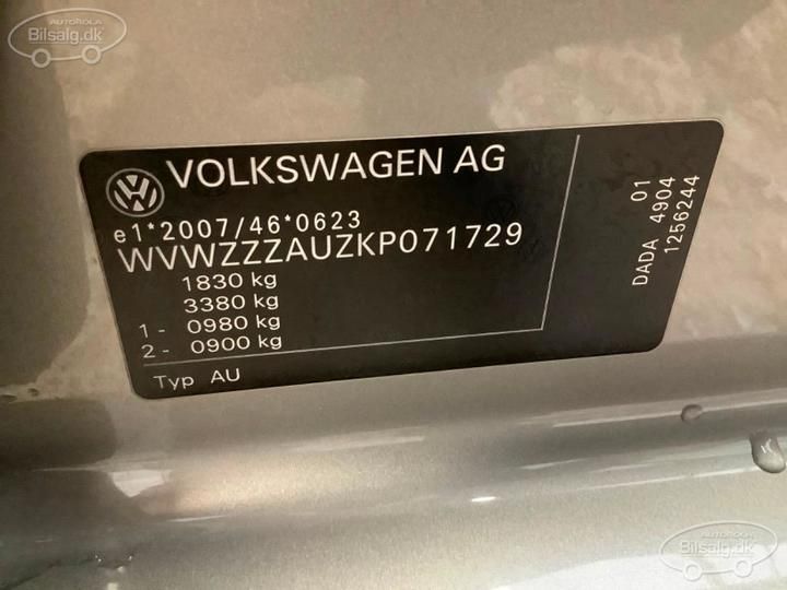 Photo 15 VIN: WVWZZZAUZKP071729 - VOLKSWAGEN GOLF 