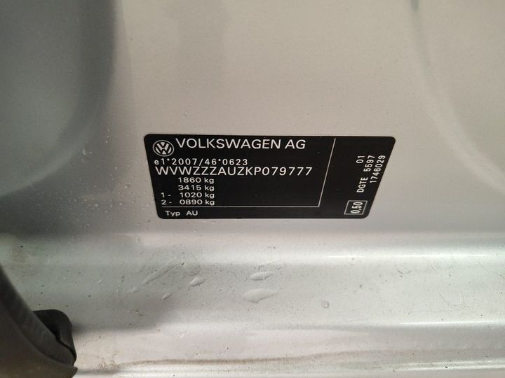 Photo 17 VIN: WVWZZZAUZKP079777 - VOLKSWAGEN GOLF 