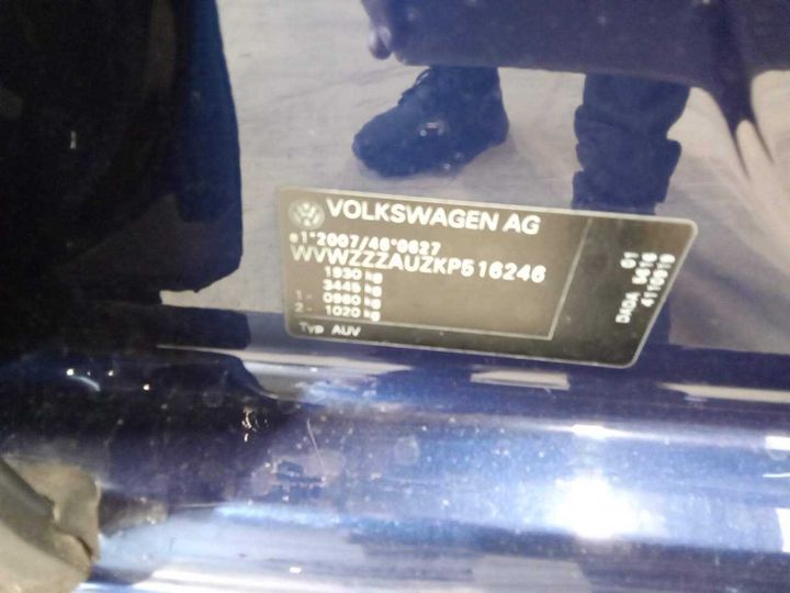 Photo 11 VIN: WVWZZZAUZKP516246 - VOLKSWAGEN GOLF 