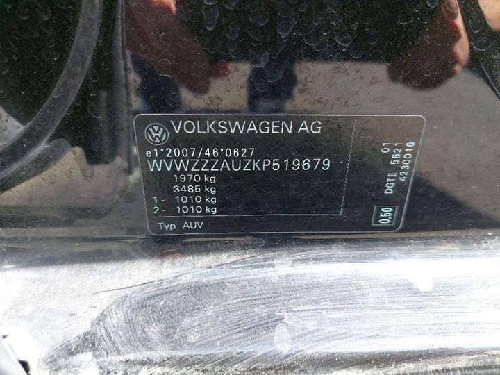 Photo 5 VIN: WVWZZZAUZKP519679 - VOLKSWAGEN GOLF 