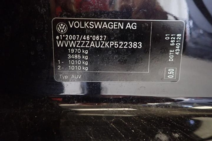 Photo 7 VIN: WVWZZZAUZKP522383 - VOLKSWAGEN GOLF 