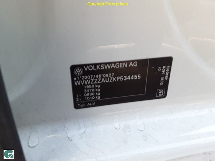 Photo 34 VIN: WVWZZZAUZKP534455 - VOLKSWAGEN GOLF 