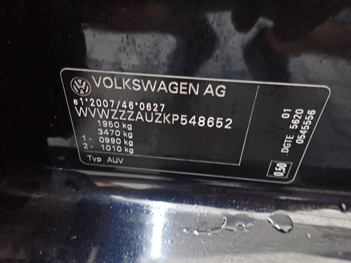 Photo 14 VIN: WVWZZZAUZKP548652 - VOLKSWAGEN GOLF 