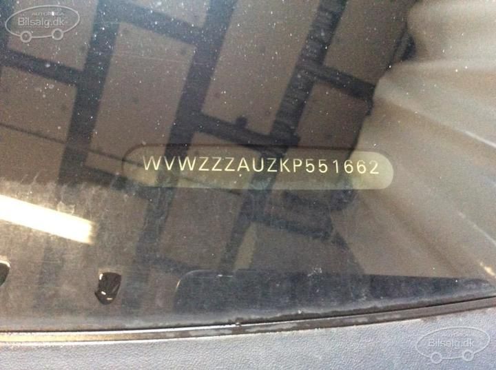 Photo 2 VIN: WVWZZZAUZKP551662 - VOLKSWAGEN GOLF 