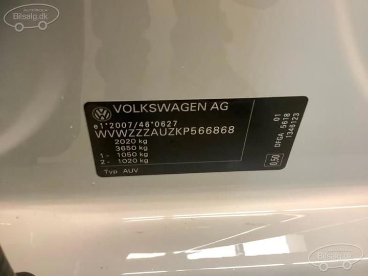 Photo 17 VIN: WVWZZZAUZKP566868 - VOLKSWAGEN GOLF 