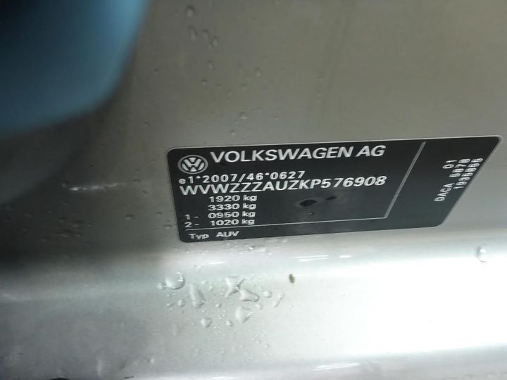 Photo 17 VIN: WVWZZZAUZKP576908 - VOLKSWAGEN GOLF 