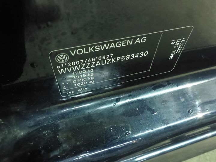 Photo 15 VIN: WVWZZZAUZKP583430 - VOLKSWAGEN GOLF 