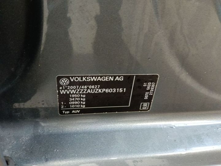 Photo 17 VIN: WVWZZZAUZKP603151 - VOLKSWAGEN GOLF 