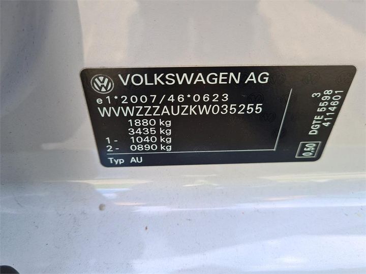 Photo 16 VIN: WVWZZZAUZKW035255 - VOLKSWAGEN GOLF 