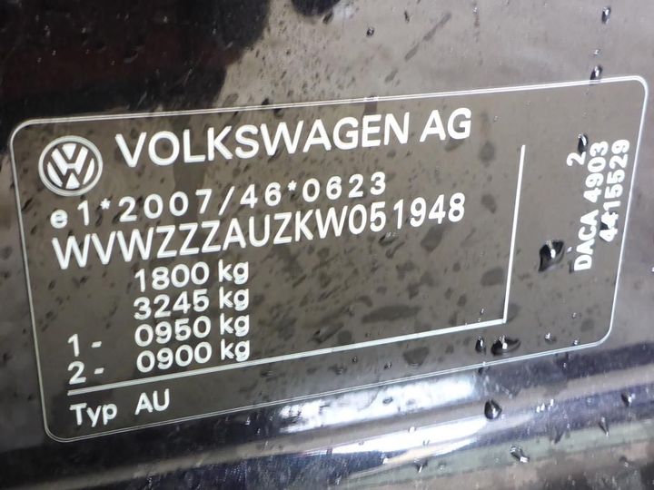 Photo 12 VIN: WVWZZZAUZKW051948 - VOLKSWAGEN GOLF 