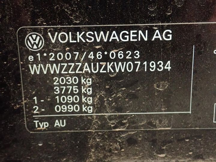 Photo 13 VIN: WVWZZZAUZKW071934 - VOLKSWAGEN GOLF 