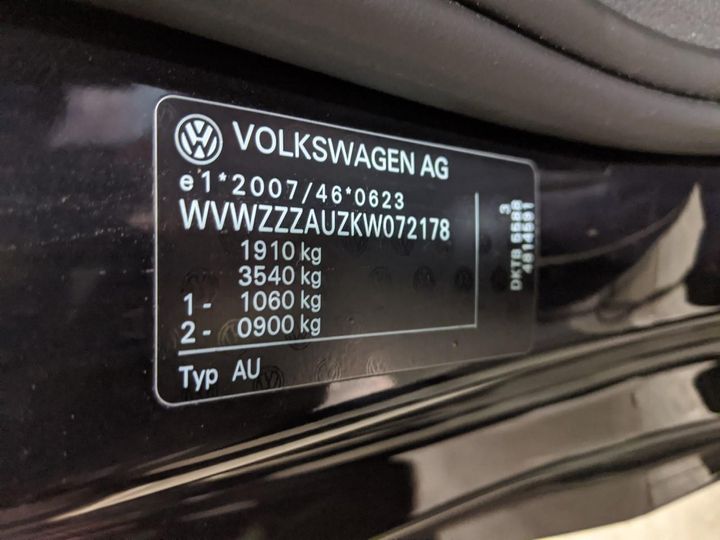 Photo 14 VIN: WVWZZZAUZKW072178 - VOLKSWAGEN GOLF 