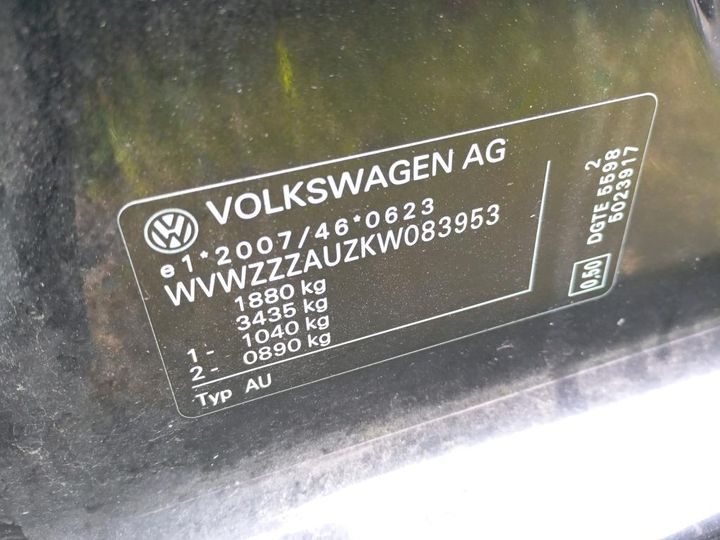 Photo 7 VIN: WVWZZZAUZKW083953 - VOLKSWAGEN GOLF 