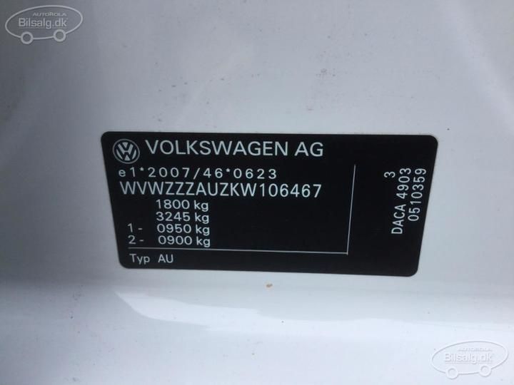 Photo 18 VIN: WVWZZZAUZKW106467 - VOLKSWAGEN GOLF HATCHBACK 