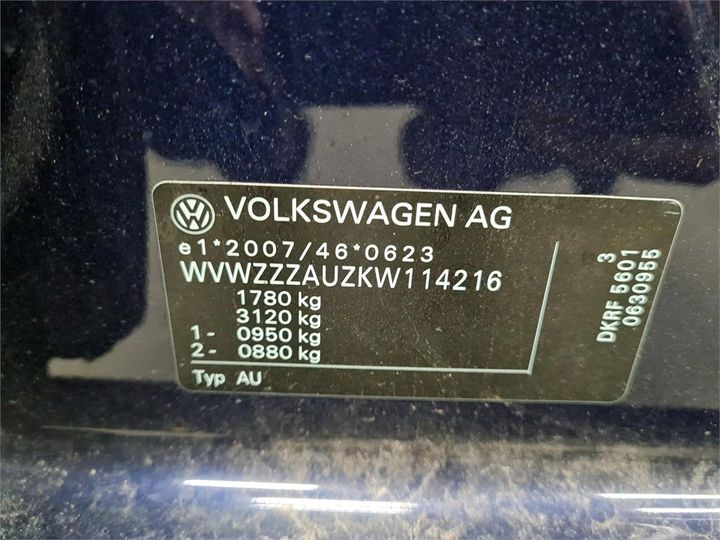 Photo 6 VIN: WVWZZZAUZKW114216 - VOLKSWAGEN GOLF 