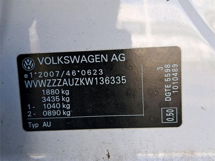 Photo 34 VIN: WVWZZZAUZKW136335 - VOLKSWAGEN GOLF 