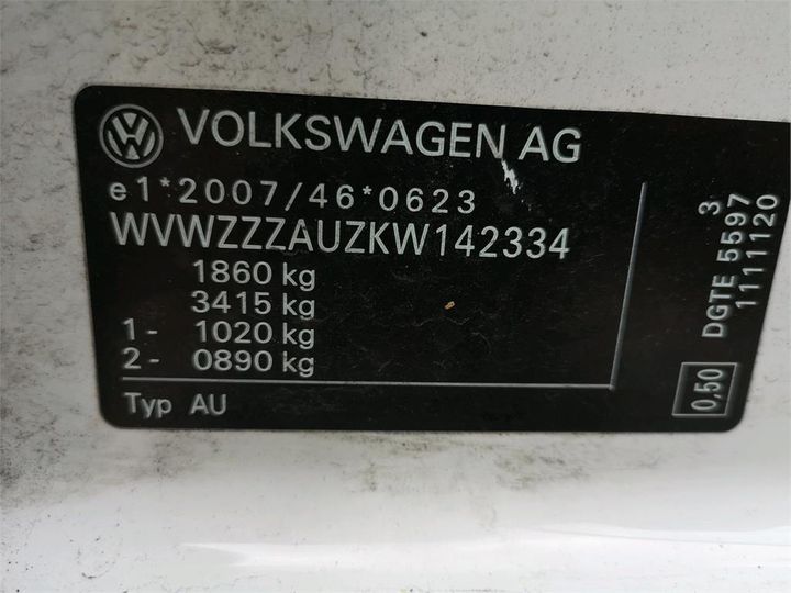 Photo 11 VIN: WVWZZZAUZKW142334 - VOLKSWAGEN GOLF 