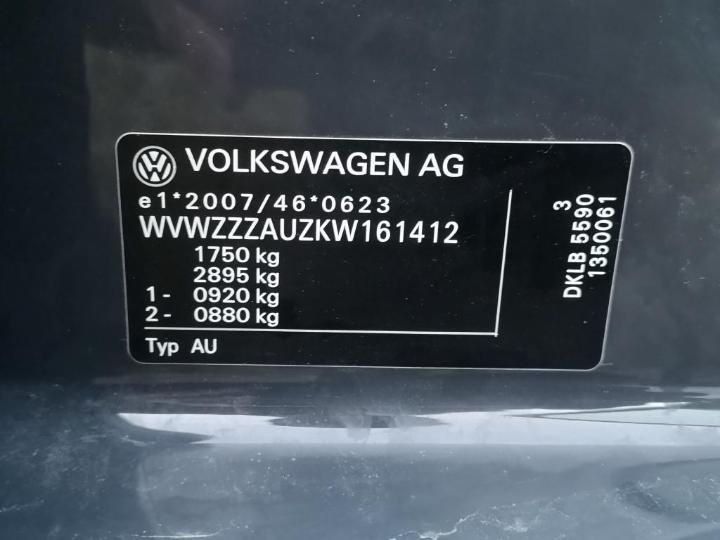 Photo 3 VIN: WVWZZZAUZKW161412 - VOLKSWAGEN GOLF 