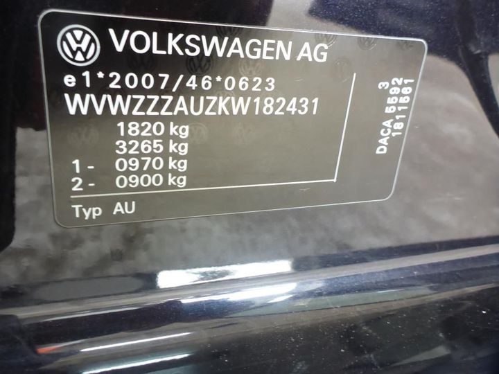 Photo 12 VIN: WVWZZZAUZKW182431 - VOLKSWAGEN GOLF 