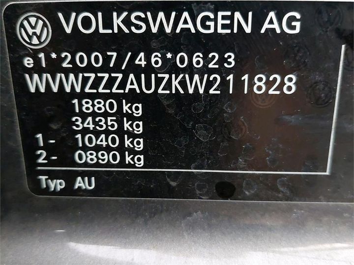 Photo 15 VIN: WVWZZZAUZKW211828 - VOLKSWAGEN GOLF 