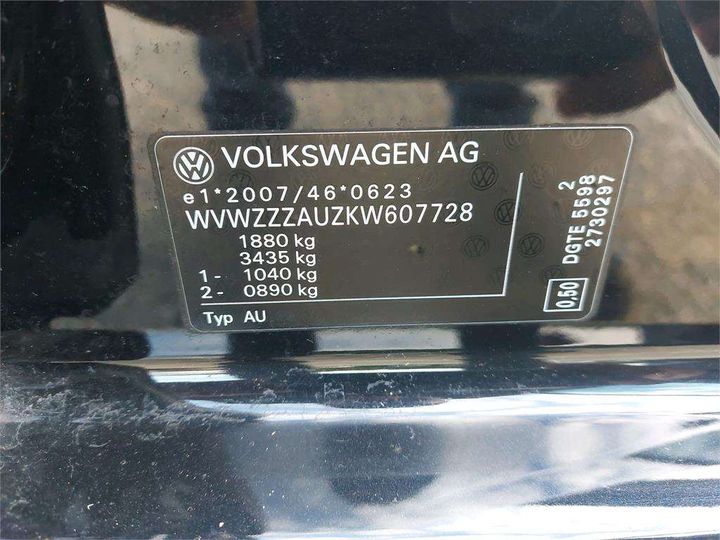 Photo 8 VIN: WVWZZZAUZKW607728 - VOLKSWAGEN GOLF 