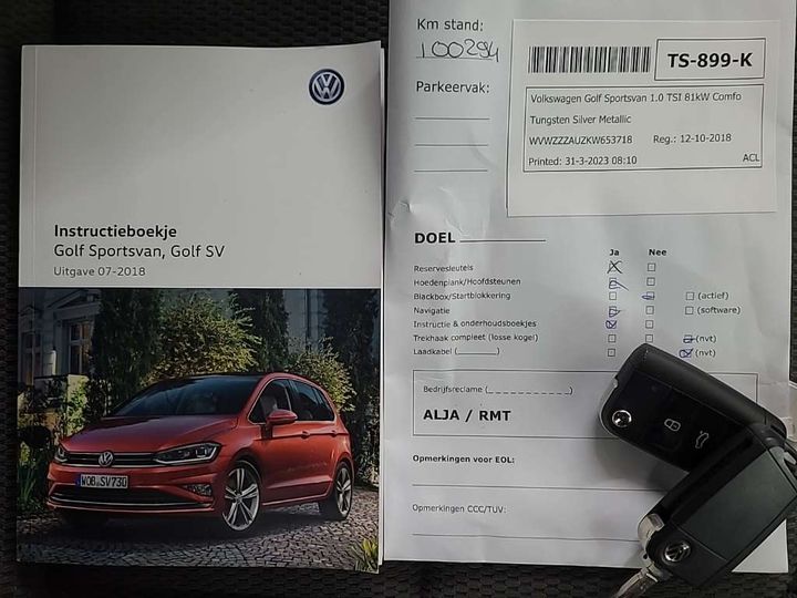 Photo 13 VIN: WVWZZZAUZKW653718 - VOLKSWAGEN GOLF 