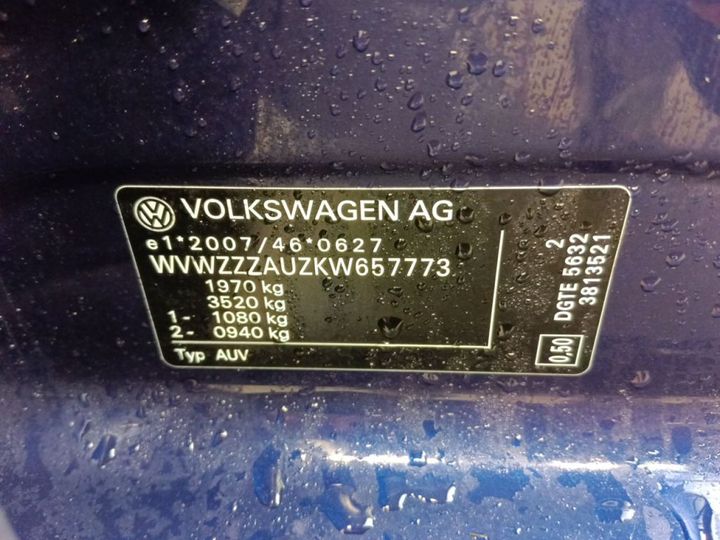 Photo 18 VIN: WVWZZZAUZKW657773 - VOLKSWAGEN GOLF 