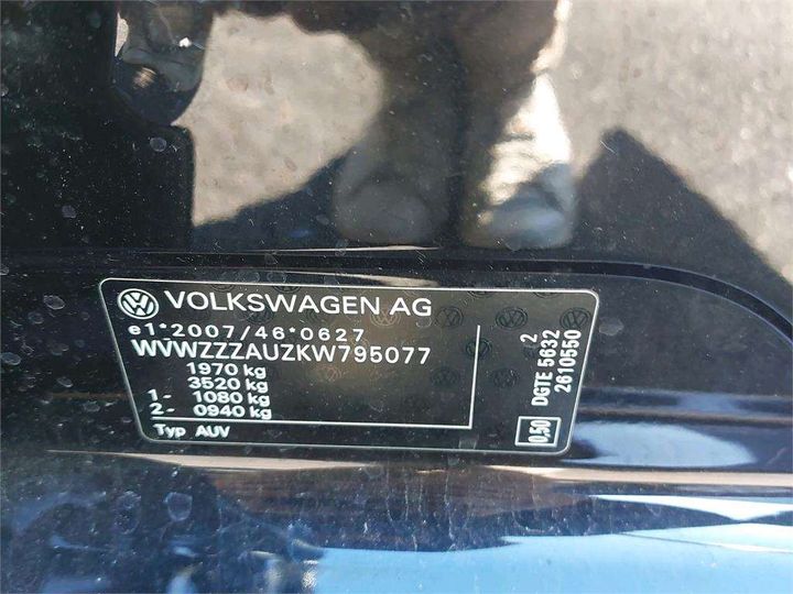 Photo 8 VIN: WVWZZZAUZKW795077 - VOLKSWAGEN GOLF 