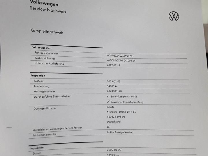 Photo 30 VIN: WVWZZZAUZL8904751 - VOLKSWAGEN GOLF 