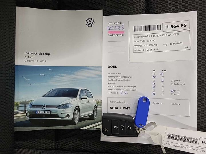 Photo 12 VIN: WVWZZZAUZL8906776 - VOLKSWAGEN GOLF 