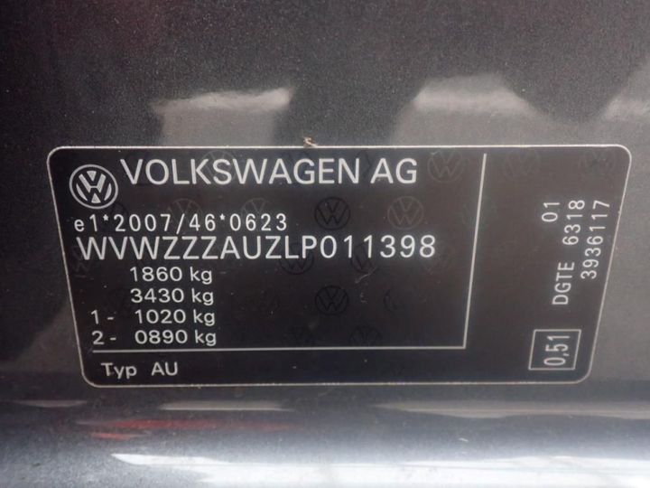 Photo 21 VIN: WVWZZZAUZLP011398 - VOLKSWAGEN GOLF 