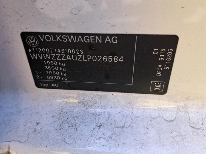 Photo 11 VIN: WVWZZZAUZLP026584 - VOLKSWAGEN GOLF 