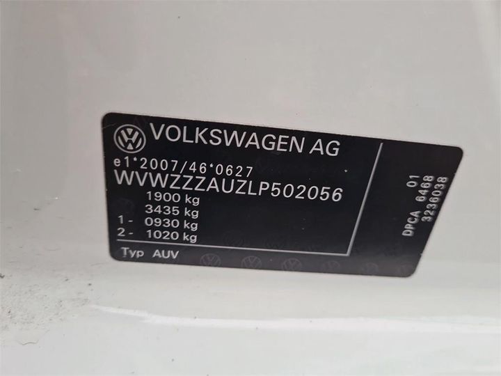 Photo 15 VIN: WVWZZZAUZLP502056 - VOLKSWAGEN GOLF 