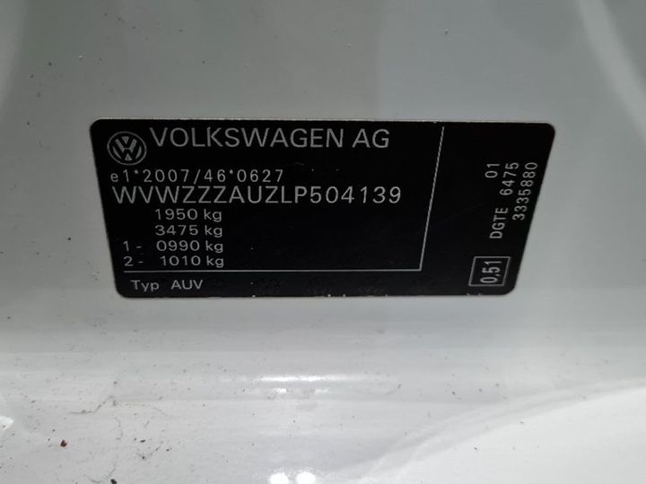 Photo 8 VIN: WVWZZZAUZLP504139 - VOLKSWAGEN GOLF 