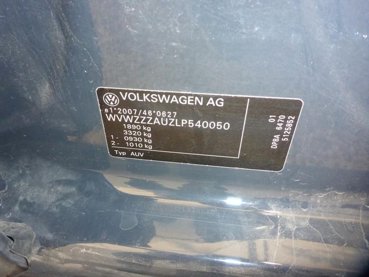 Photo 13 VIN: WVWZZZAUZLP540050 - VW GOLF VARIANT 