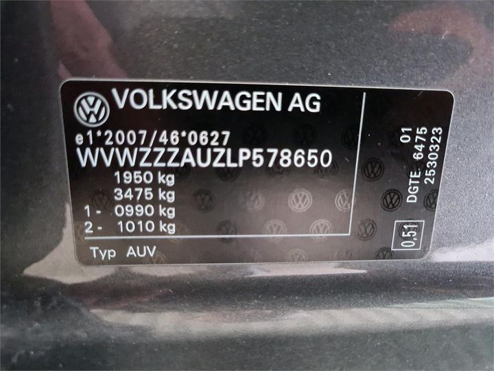 Photo 12 VIN: WVWZZZAUZLP578650 - VOLKSWAGEN GOLF 