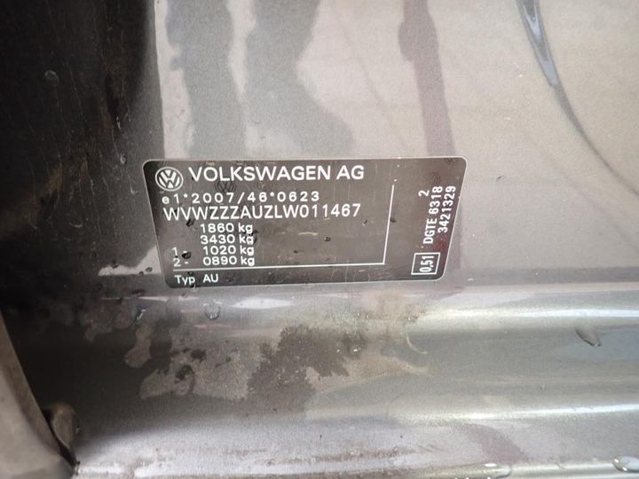 Photo 17 VIN: WVWZZZAUZLW011467 - VW GOLF 