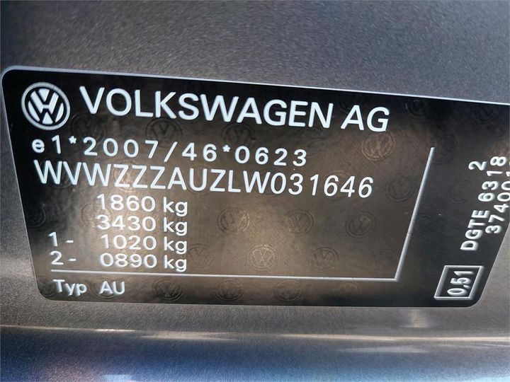 Photo 6 VIN: WVWZZZAUZLW031646 - VOLKSWAGEN GOLF 