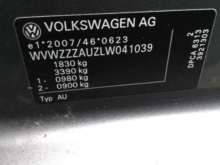 Photo 10 VIN: WVWZZZAUZLW041039 - VOLKSWAGEN GOLF 