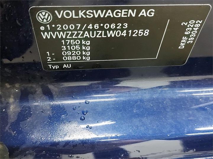 Photo 6 VIN: WVWZZZAUZLW041258 - VOLKSWAGEN GOLF 