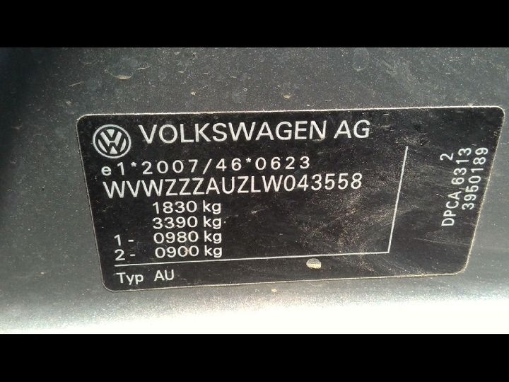 Photo 8 VIN: WVWZZZAUZLW043558 - VOLKSWAGEN GOLF 